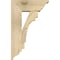 Ekena Millwork Merced Traditional Rough Sawn Bracket w/ Offset Brace, Douglas Fir, 6"W x 14"D x 22"H BKT0604X14X22MRC01RDF - alternate 4